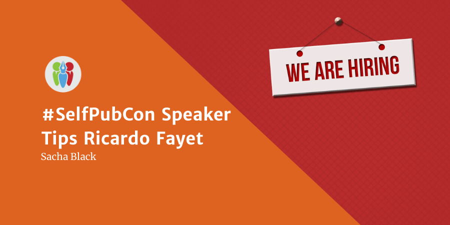 #SelfPubCon Speaker: Tips Ricardo Fayet