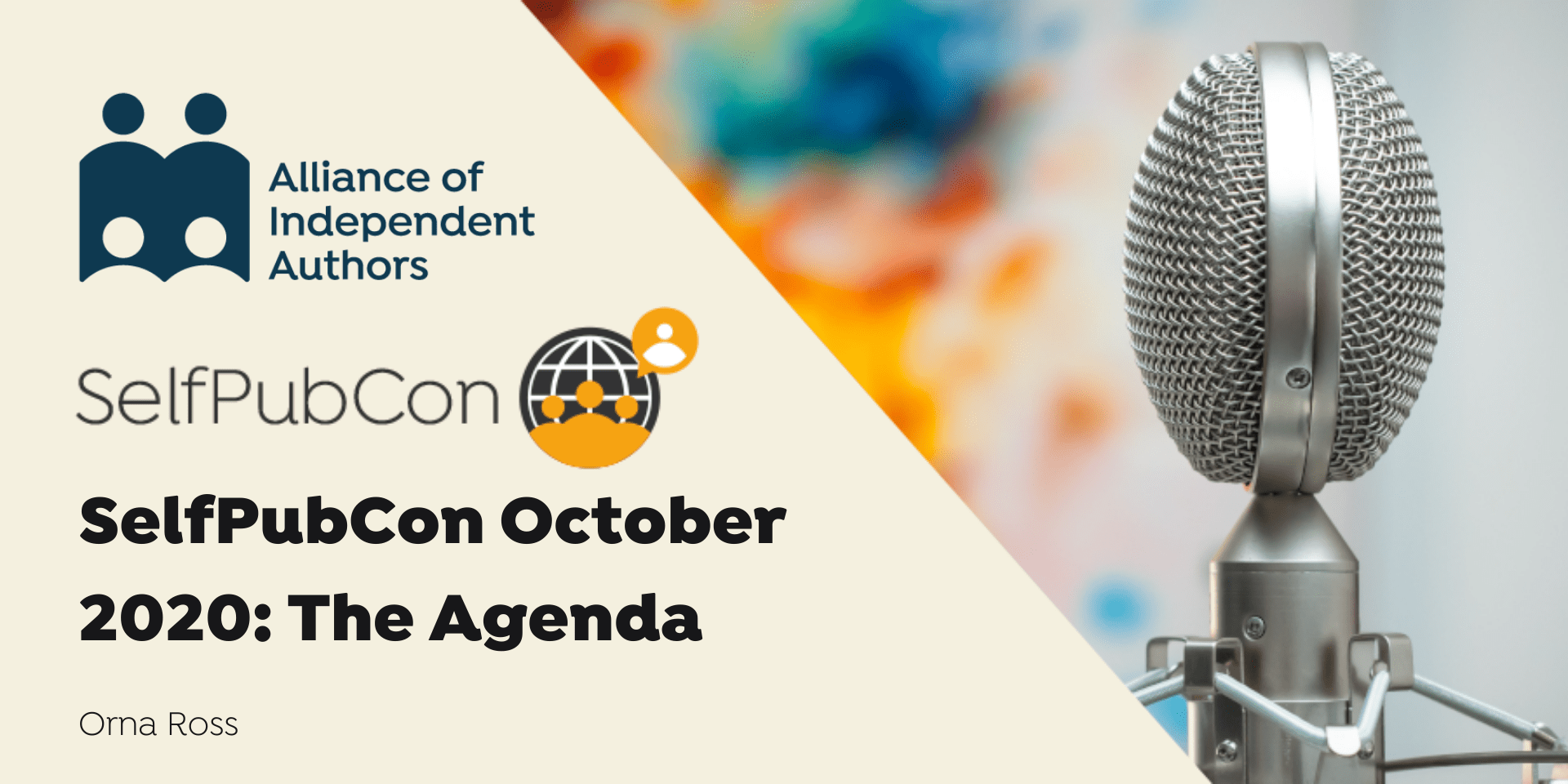 SelfPubCon October 2020: The Agenda
