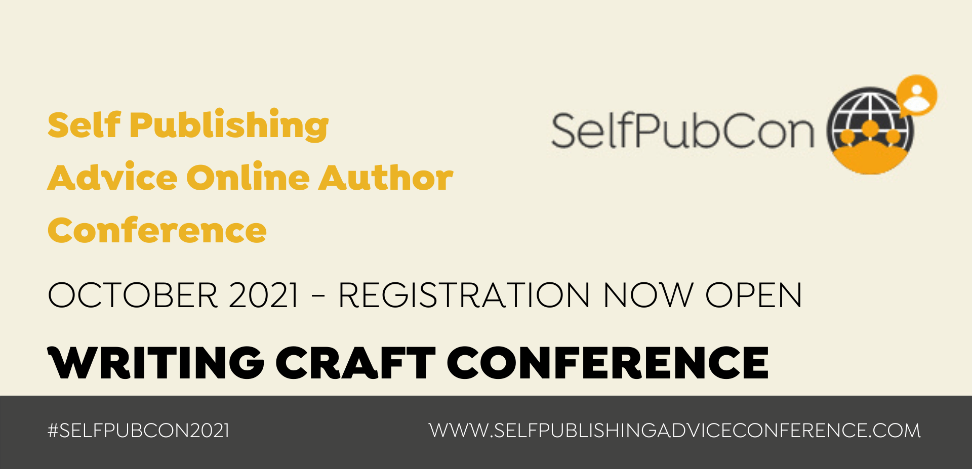 Registration For SelfPubCon: The Writing Craft Conference Is Now Open!