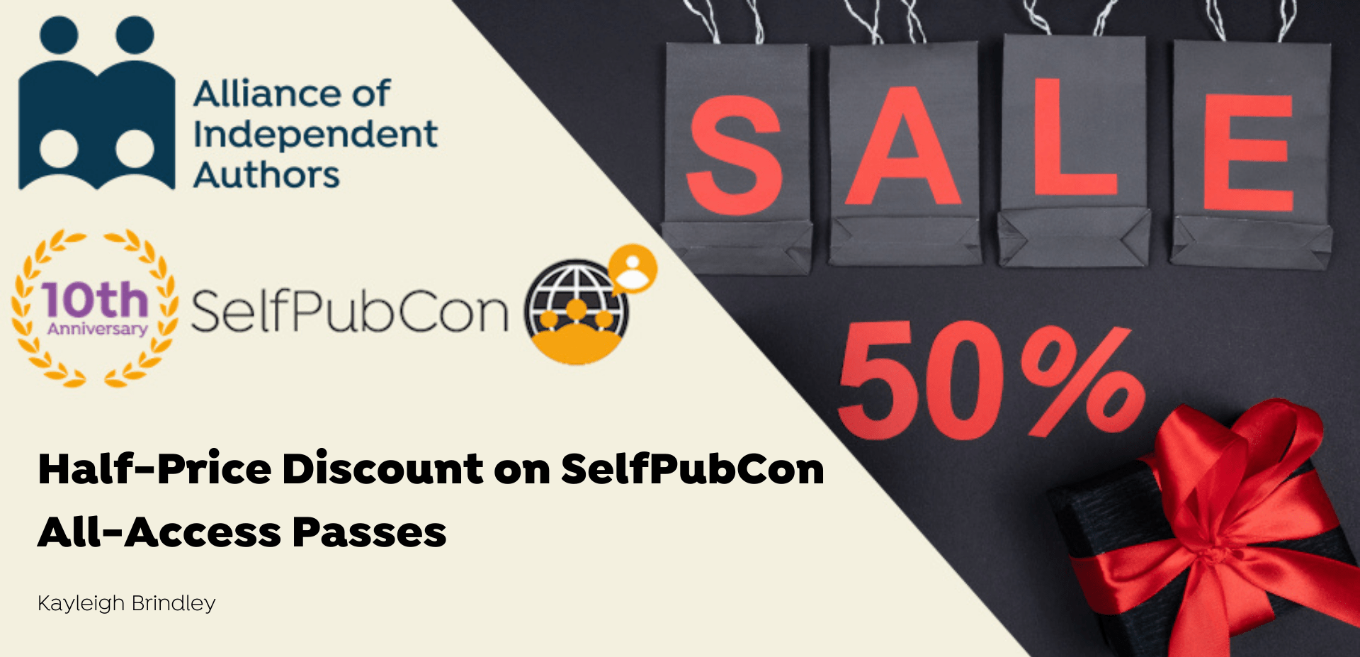 Half-Price Discount on SelfPubCon All-Access Passes
